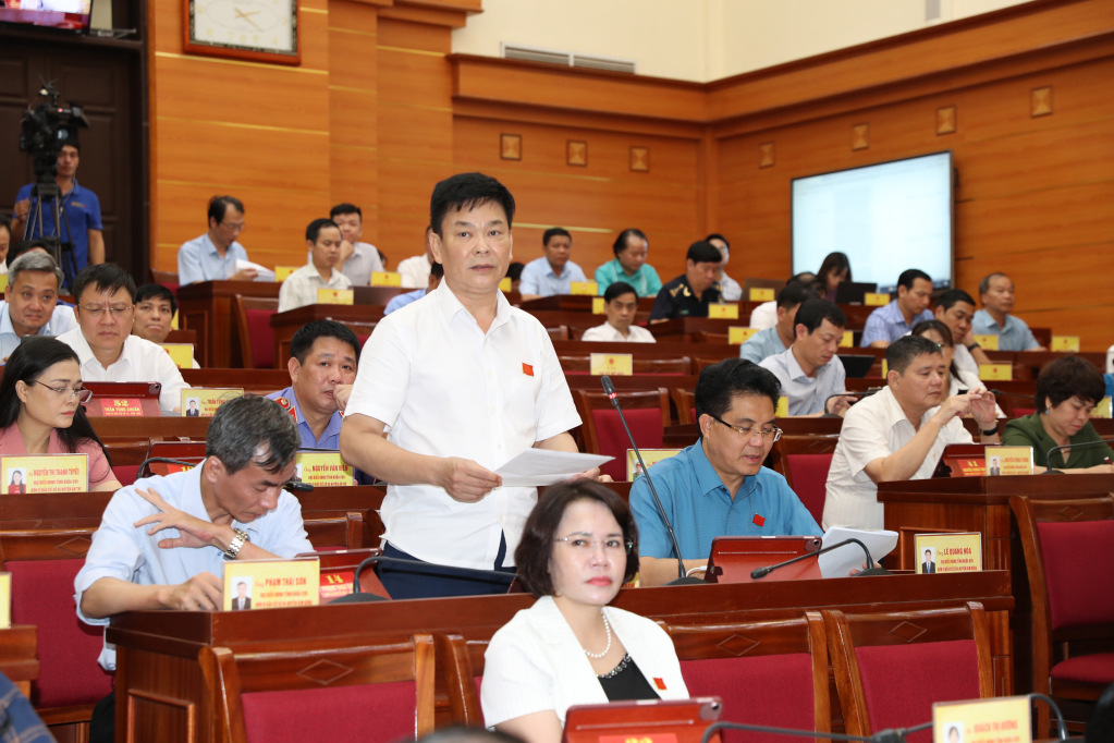 Chất vấn và trả lời chất vấn tại Kỳ họp thường lệ giữa năm 2023 của HĐND tỉnh khóa XVII