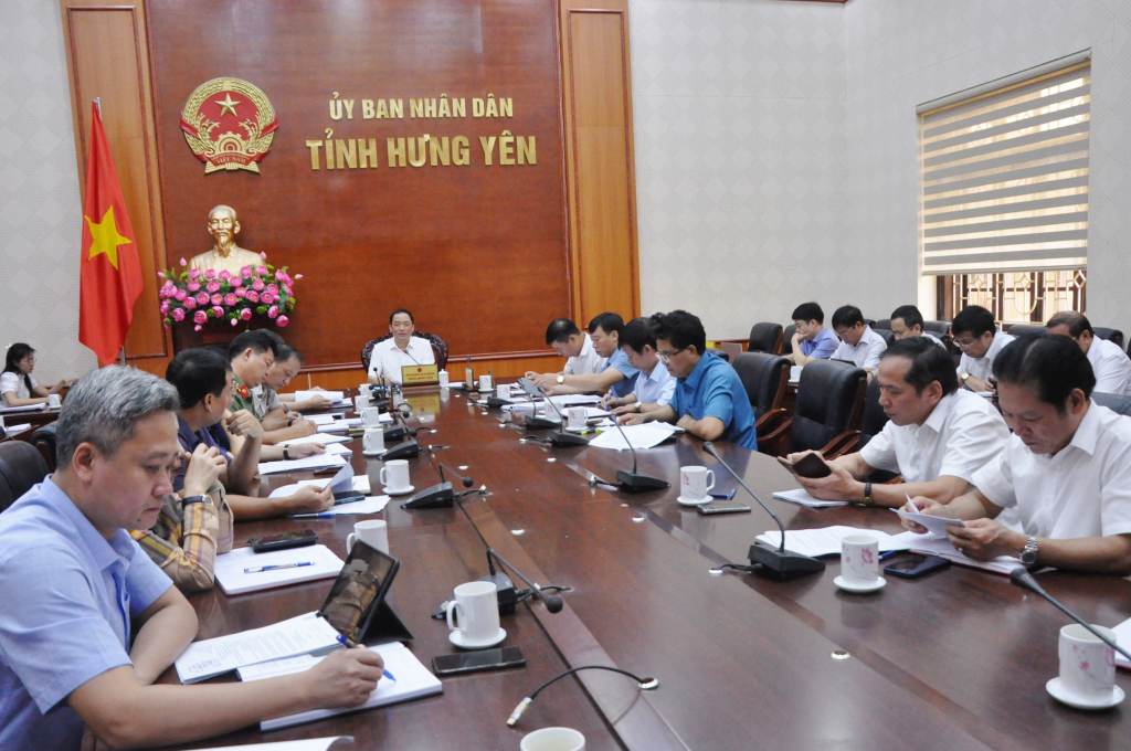 Họp Ban Cán sự Đảng UBND tỉnh và các thành viên UBND tỉnh