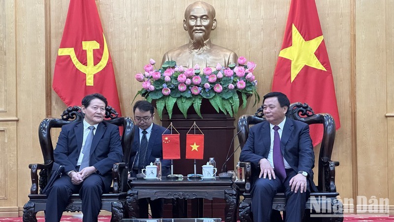 Việt Nam và Trung Quốc tăng cường chia sẻ kinh nghiệm trong công tác xây dựng Đảng