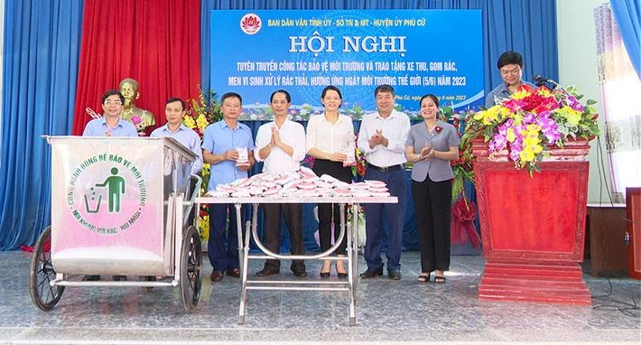 Phù Cừ xây dựng nông thôn mới nâng cao