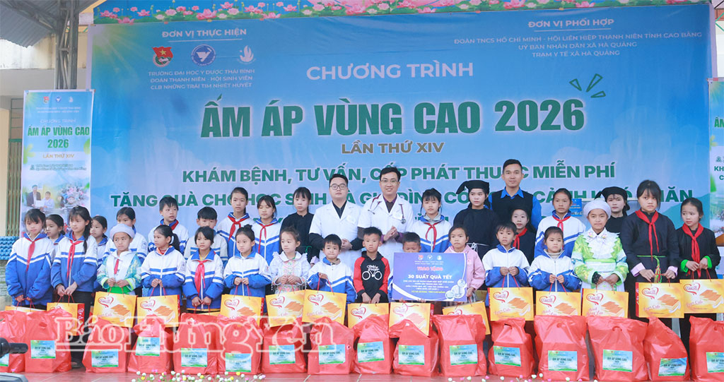 Ấm áp chương trình tình nguyện mùa Đông năm 2025 và Xuân tình nguyện năm 2026