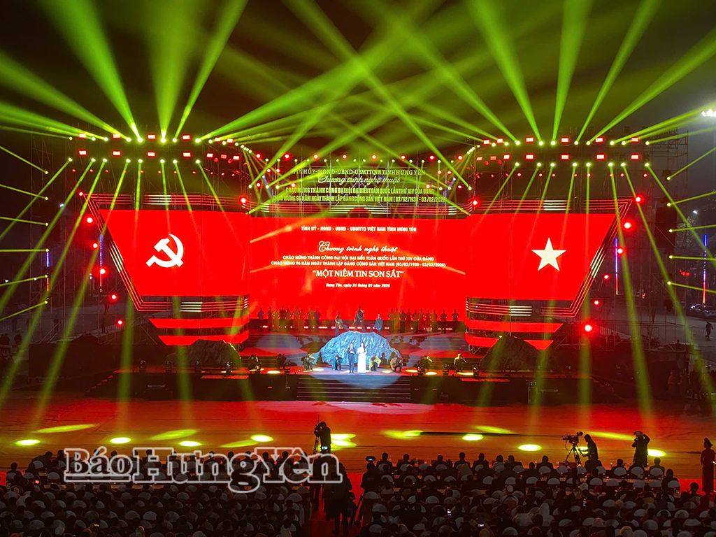 Rực rỡ sắc màu chương trình nghệ thuật “Một niềm tin son sắt”