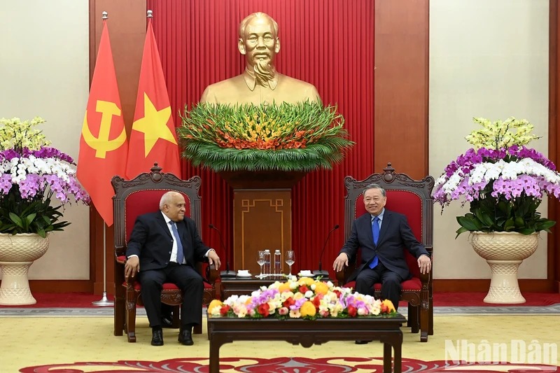 Tổng Bí thư, Chủ tịch nước Tô Lâm tiếp Đại sứ Cuba tại Việt Nam