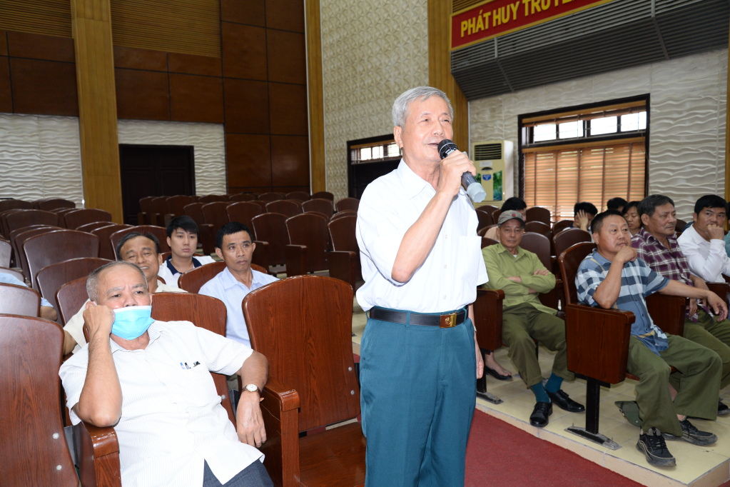 Lắng nghe, giải quyết kịp thời ý kiến, kiến nghị của cử tri