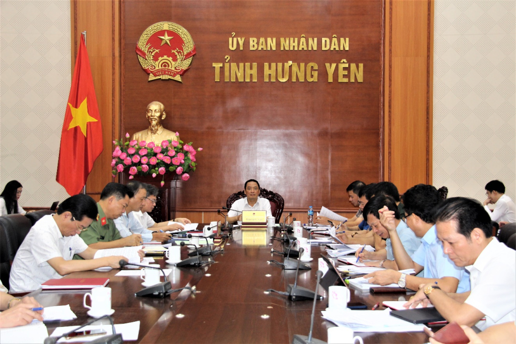 Họp Ban Cán sự Đảng UBND tỉnh và các thành viên UBND tỉnh