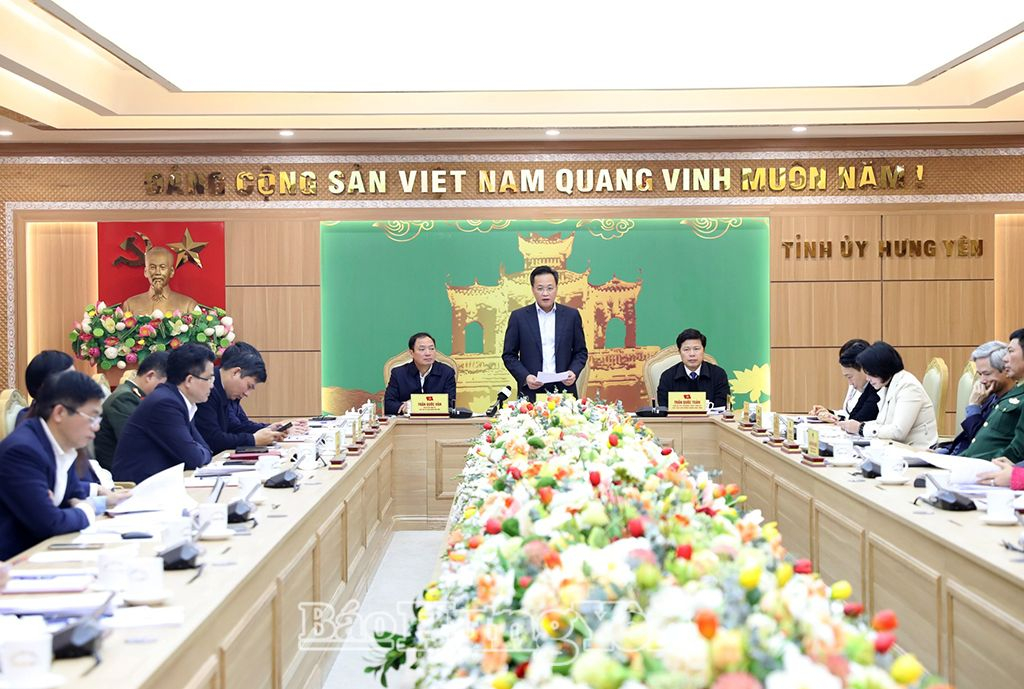 Hội nghị lần thứ 36 Ban Chấp hành Đảng bộ tỉnh khóa XIX, nhiệm kỳ 2020 – 2025