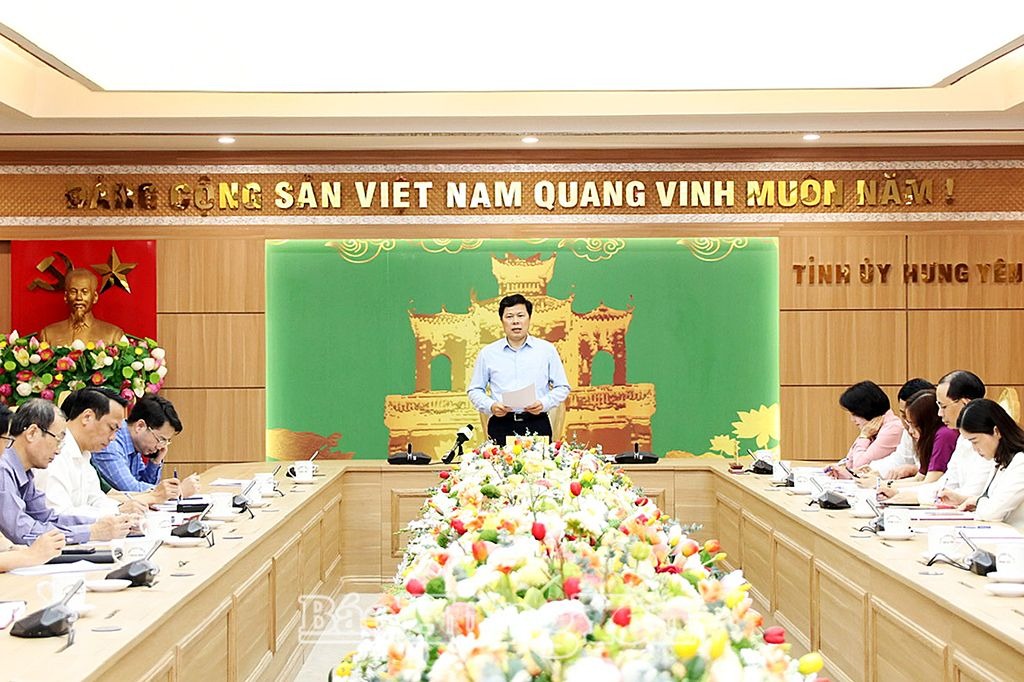 Hưng Yên: Giao ban quý I các Ban Chỉ đạo tỉnh về thực hiện dân chủ cơ sở, phong trào thi đua “Dân vận khéo”
