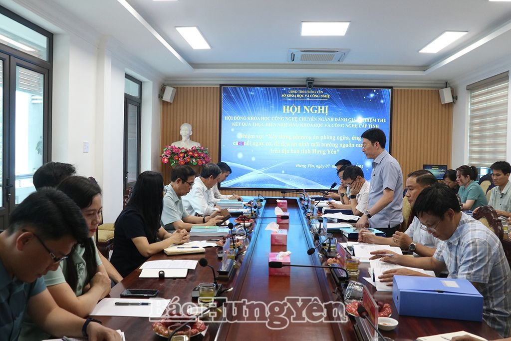 Đề xuất giải pháp về phòng ngừa, ứng phó các nguy cơ, đe dọa an ninh môi trường nguồn nước mặt trên địa bàn tỉnh 