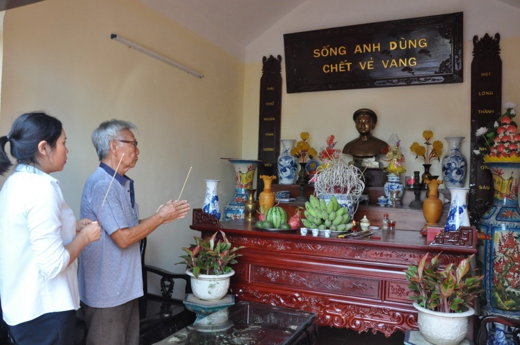 Xây dựng công trình Khu lưu niệm Anh hùng liệt sĩ Công an nhân dân Bùi Thị Cúc tại xã Vân Du