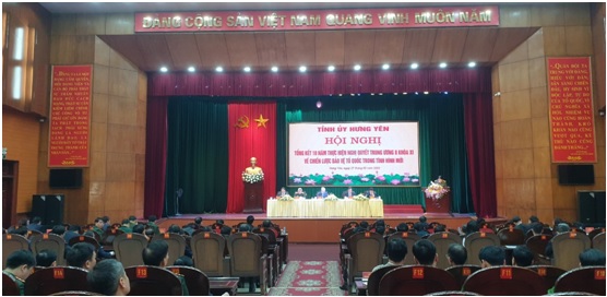 Hưng Yên tổng kết 10 năm thực hiện Nghị quyết Trung ương 8 khóa XI về Chiến lược bảo vệ Tổ quốc trong tình hình mới