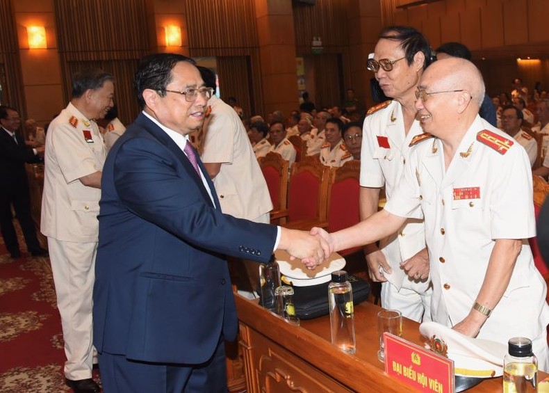Thủ tướng Phạm Minh Chính dự Đại hội thành lập Hội Cựu Công an nhân dân Việt Nam