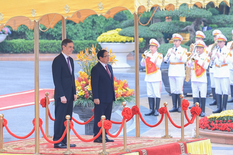 Việt Nam, Tây Ban Nha hướng tới quan hệ Đối tác chiến lược toàn diện