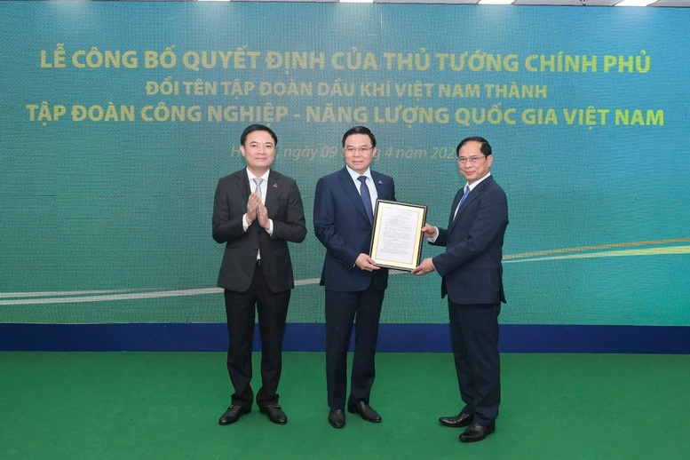 Sứ mệnh mới của Tập đoàn Công nghiệp-Năng lượng Quốc gia Việt Nam