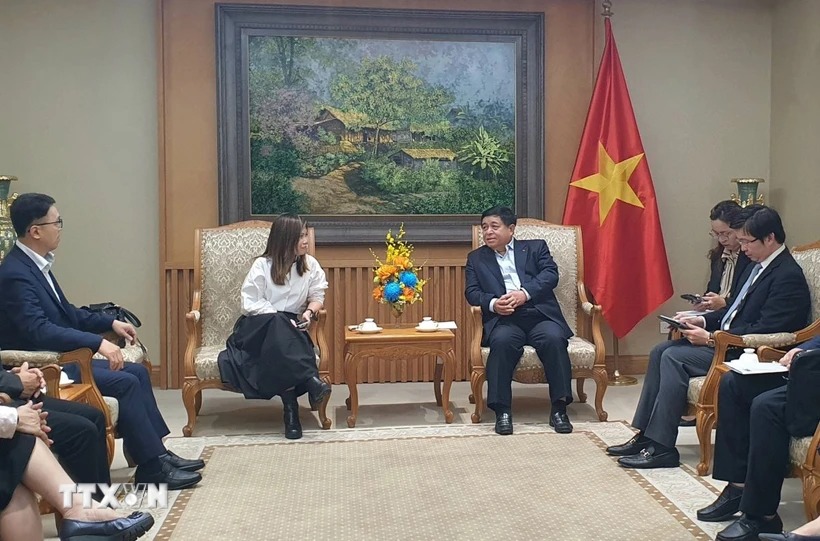 Phó Thủ tướng Nguyễn Chí Dũng tiếp Chủ tịch Hiệp hội bán dẫn Đông Nam Á